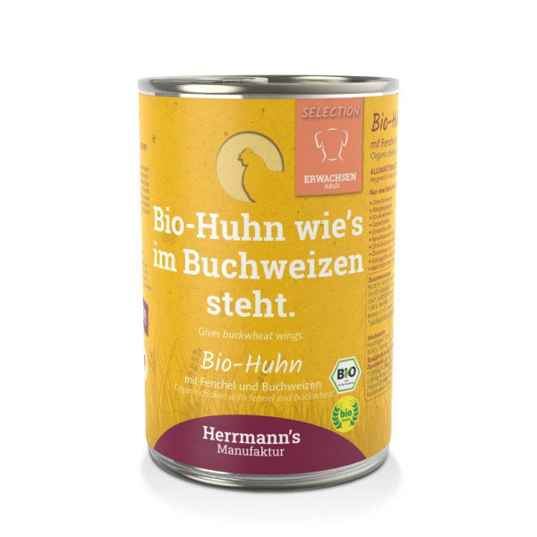 HERRMANNS-MANUFAKTUR-Selection-Dog-Bio-Huhn-bio-kurczak-z-koprem-wloskim-400g_[4042]_1200